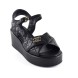 Женские босоножки Chanel Sandals Black