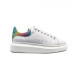 Женские кроссовки Alexander McQueen Luxe Glitter Rainbow