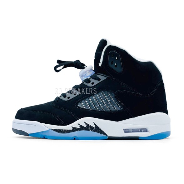 Унисекс кроссовки Nike Air Jordan Raging Bull 5S Suede Black/White