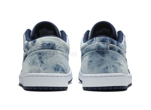 Унисекс кроссовки Nike Air Jordan 1 Low Washed Denim