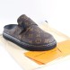 Унисекс тапочки Louis Vuitton Slipper Leather Brown