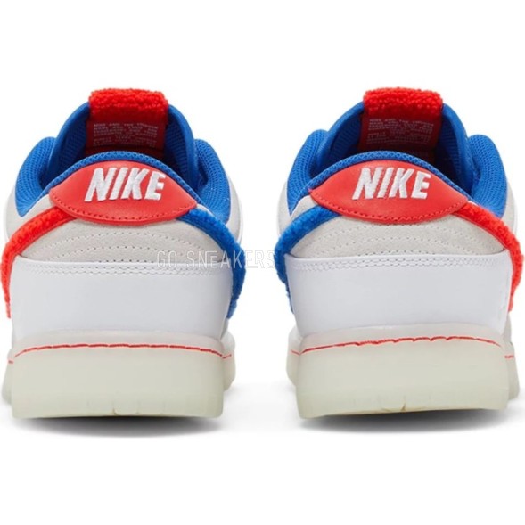 Унисекс кроссовки Nike Dunk Low Retro Prm Year Of The Rabbit White Crimson Varsity Royal