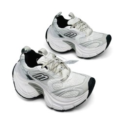 Balenciaga Monday Silver/White