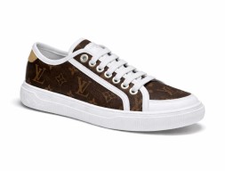 Louis Vuitton Leather Sneakers Brown