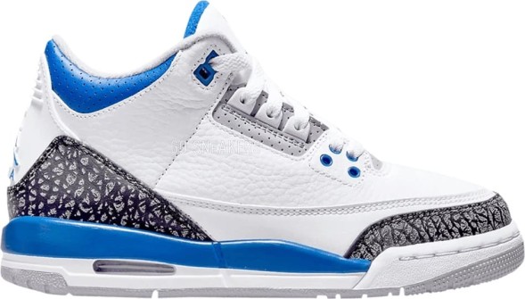 Унисекс кроссовки Nike Air Jordan 3 Retro PS 'Racer Blue'