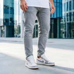 Nike Air Jordan 1 Low Red College Grey