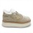 Prada Platform Suede Winter Sand