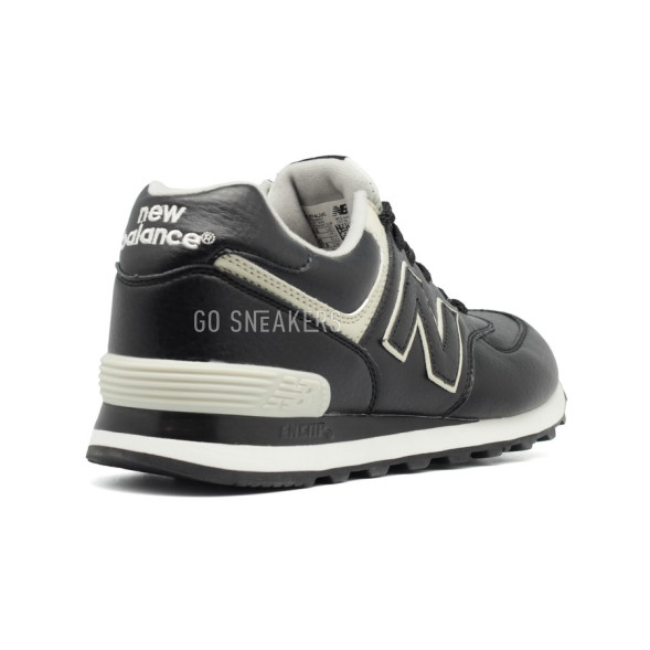 Мужские кроссовки New Balance 574 Leather Black