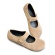 Женские балетки The Row Ballet Suede Light Beige