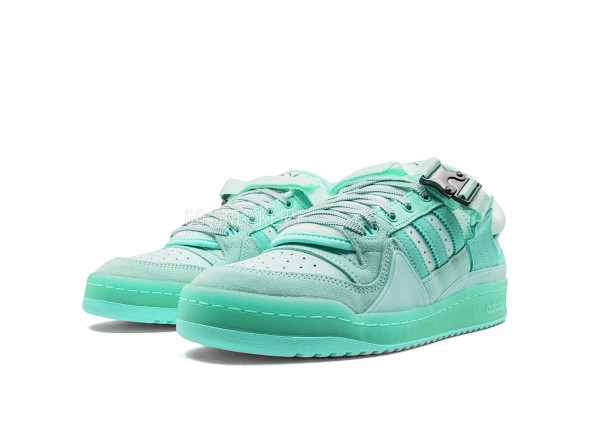 Унисекс кроссовки Bad Bunny X Adidas Forum Low Mint Blue