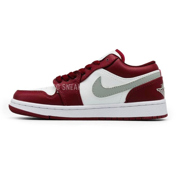Женские кроссовки Nike Air Jordan 1 Low GS &amp;quot;Cherrywood&amp;quot;