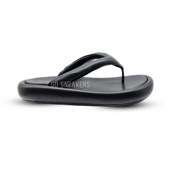 Унисекс шлепки The Row Flip-flop Black