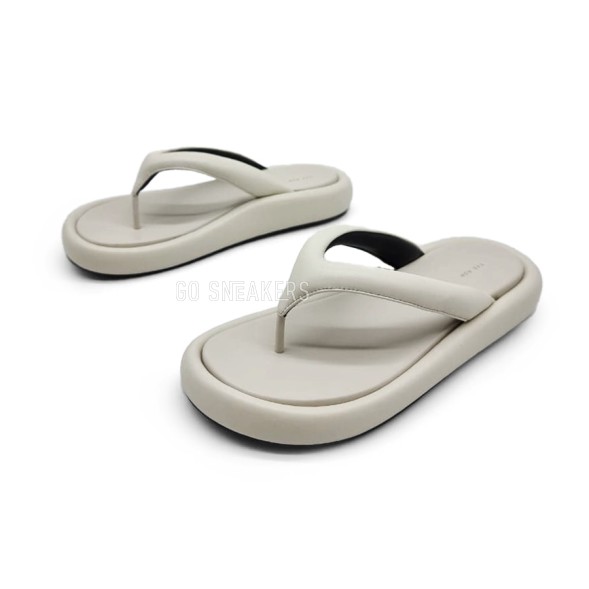 Унисекс шлепки The Row Flip-flop White