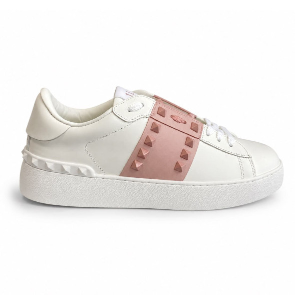Женские кроссовки Valentino Runner Thorns White Coral