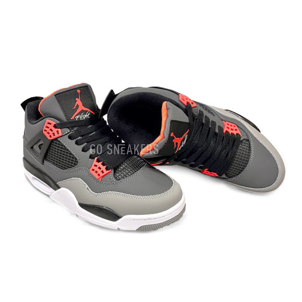 Унисекс зимние кроссовки Nike Air Jordan 4 Retro Winter GS &amp;quot;Infrared&amp;quot;