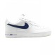 Женские кроссовки Nike Air Force AF-1 Low White-Navy