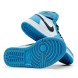 Унисекс зимние кроссовки Nike Air Jordan 1 Winter Blue White