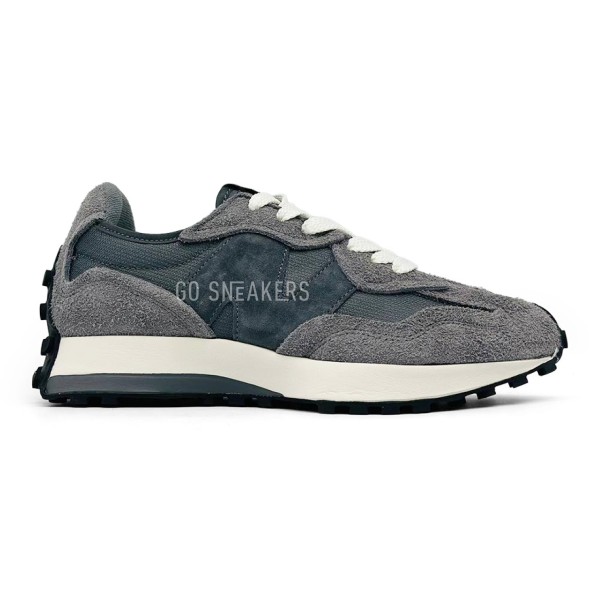 Мужские кроссовки New Balance 327 Suede Dark Grey Black