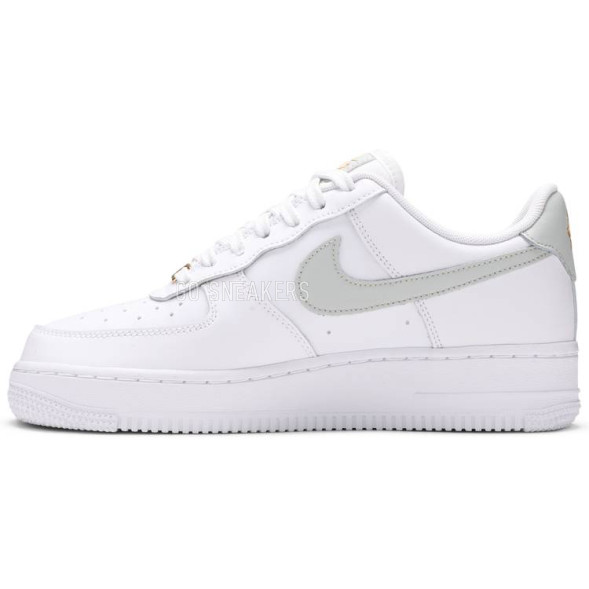 Унисекс кроссовки Nike Air Force 1 Low White Grey Gold 