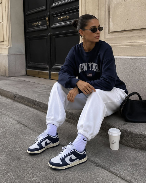 Унисекс кроссовки Nike Dunk Low Vintage Navy DD