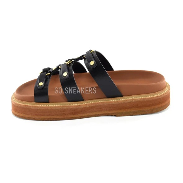 Женские шлепки Celine Spanking Black