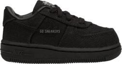 Женские кроссовки Nike Stussy x Air Force 1 Low TD &#039;Black&#039;