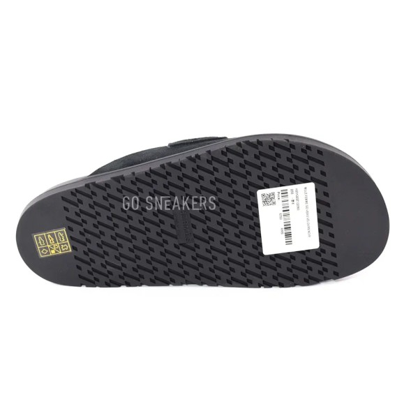 Унисекс тапочки Hermes Slippers Black