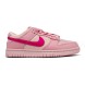 Женские кроссовки Nike Dunk Low GS &amp;#039;Triple Pink&amp;#039;