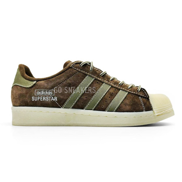 Женские кроссовки Adidas Superstar &amp;#039;Earth Strata Olive&amp;#039;