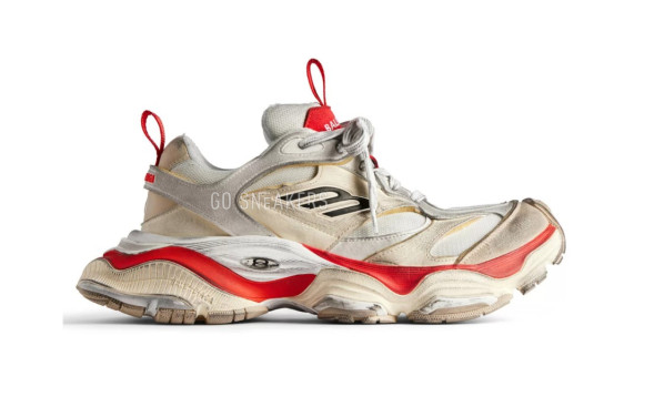 Мужские кроссовки Balenciaga Cargo Sneaker Worn-Out - Beige Red