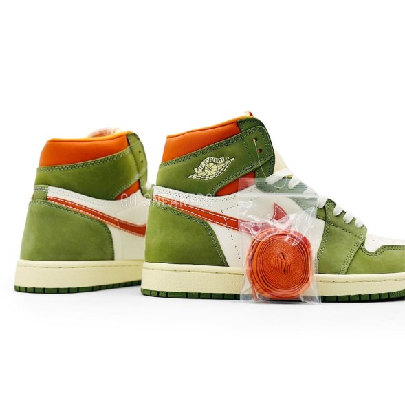 Унисекс кроссовки Nike Air Jordan 1 High Craft Celadon