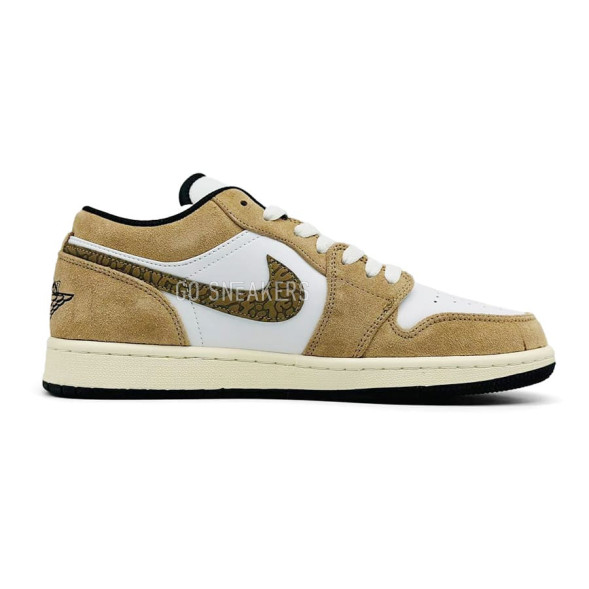 Мужские кроссовки Nike Air Jordan 1 Low SE Brown Elephant